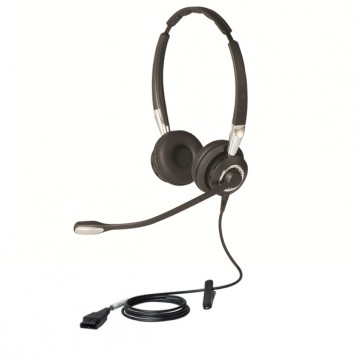 Jabra BIZ 2400 binaural noise-cancelling wired headset - Refurbished